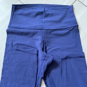 lululemon Align High-Rise Pant 25" size 6 navy